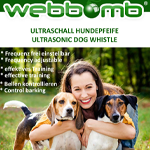 Hundepfeife Ultraschall von WEBBOMB